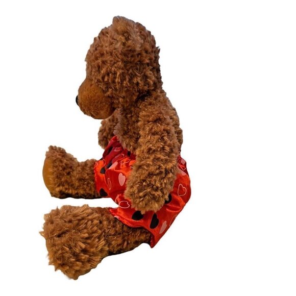 Valentine Plush Teddy Bear Brown Max First & Main Stuffed Animal Boxer Shorts - Picture 12 of 13